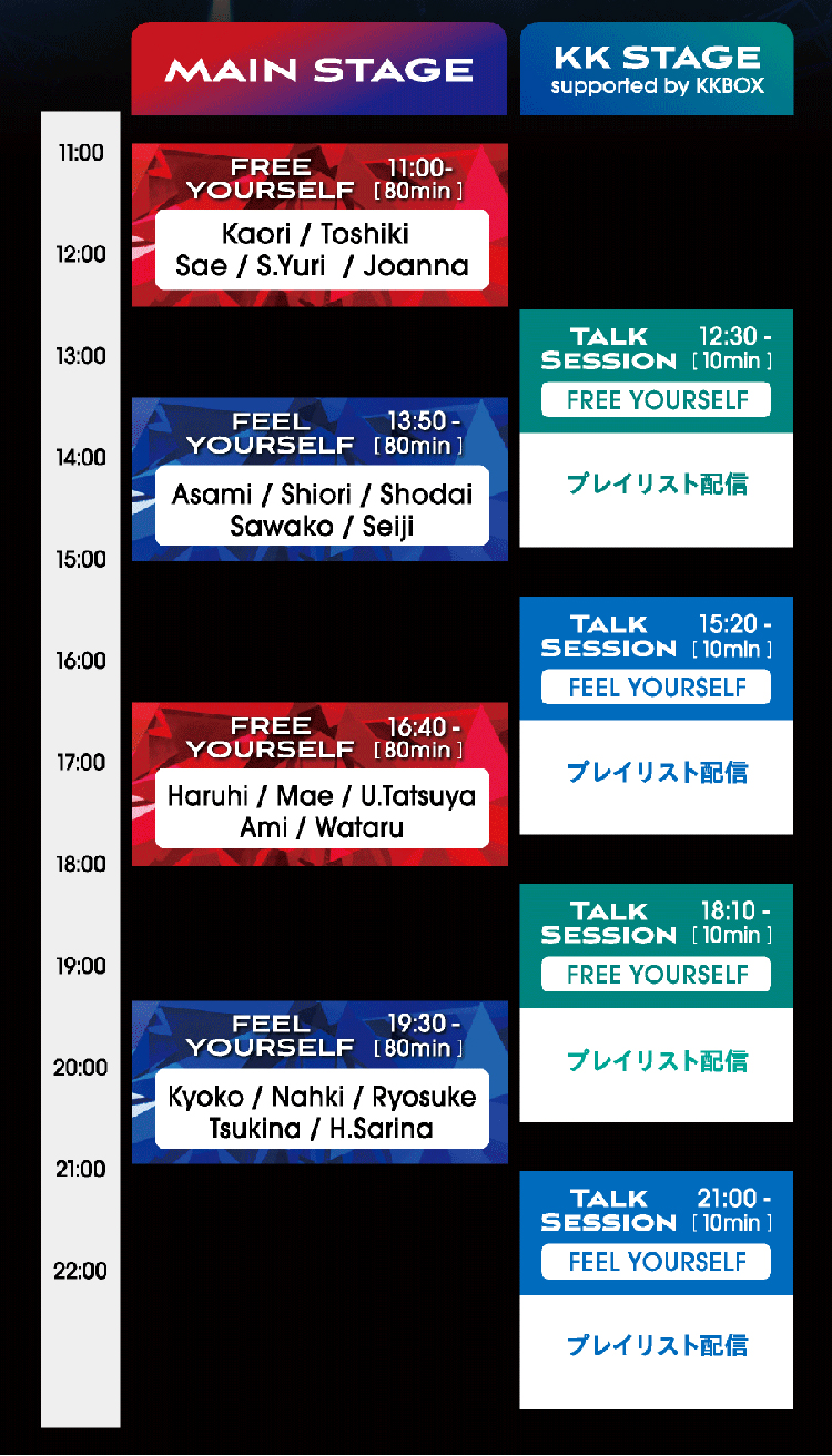 タイムテーブル